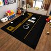 Retro Cassette Tape Printed Carpet for Living Room Decoration  Suitable for use as an anti-slip for living room bedroom sofas