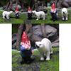 Dwarf And Arctic Bear Resin Garden Decor With Creative Micro Landscape For Events And Gifts