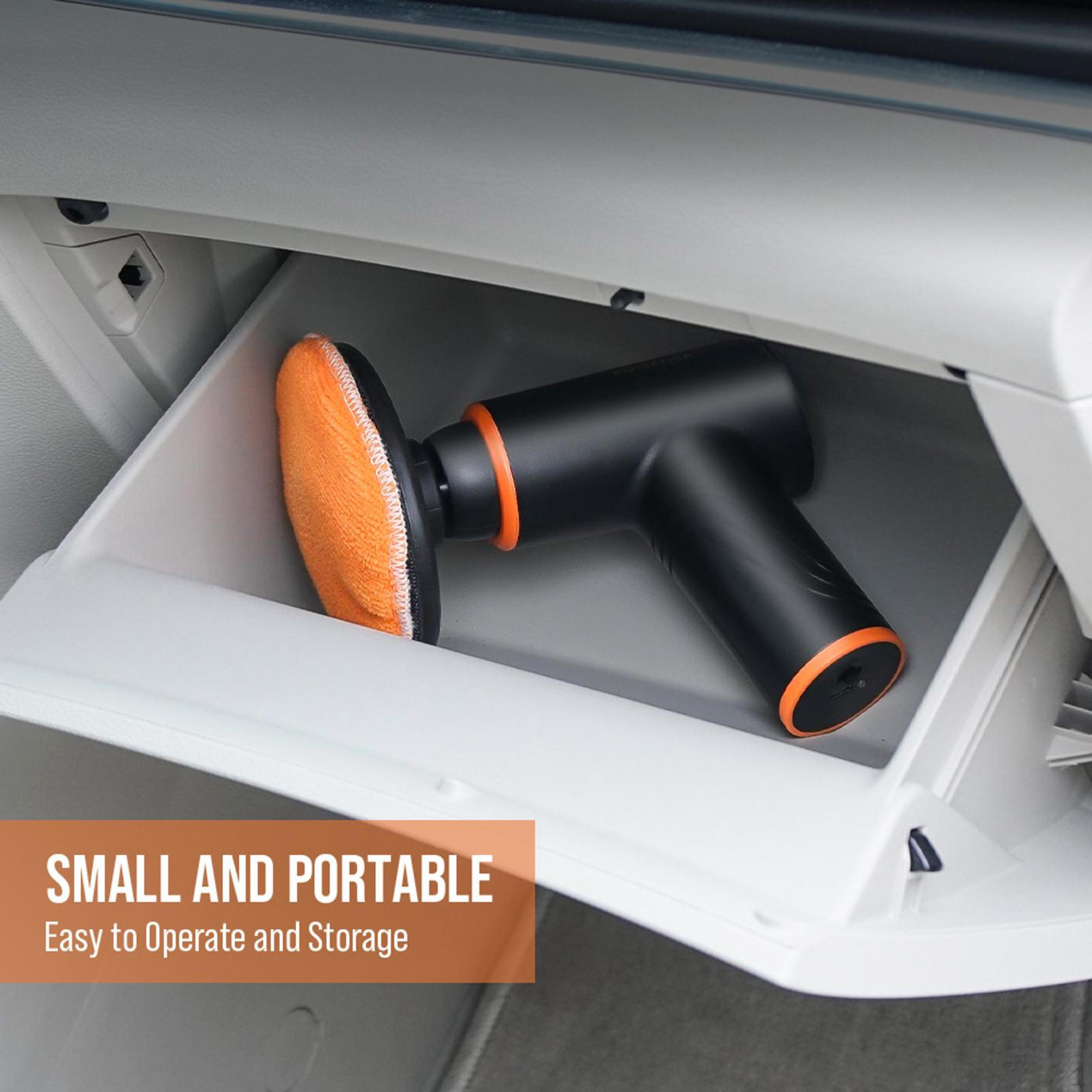 

Набор машин для полировки автомобилей, 2 регулируемые скорости, эргономичный портативный аккумулятор, работающий от аккумулятора, вощение 148W