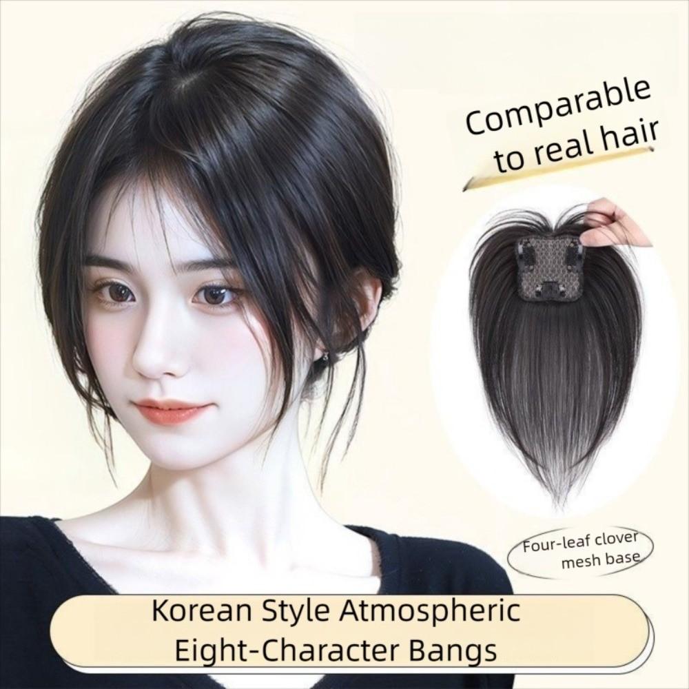 Clip In Hair Toppers Wigs with Bangs Hair Extension Fringe Hair Pieces  Hair Loss