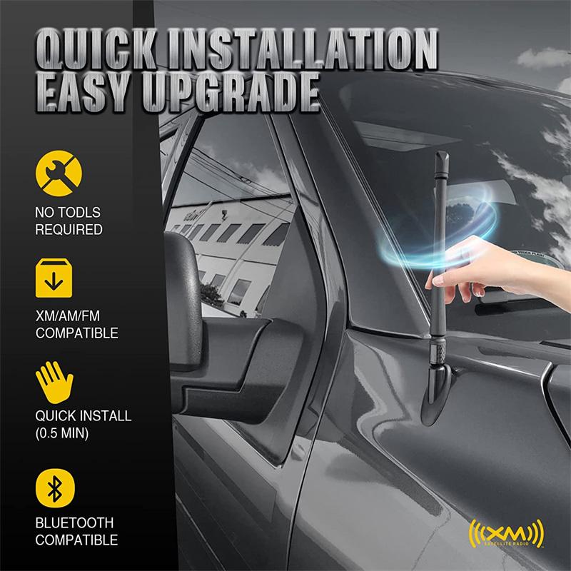 25CM Multi-model Universal AM FM Radio Antenna For Dodge Ram 1500 Jeep Wrangler JK/JL Ford F150 Chevy Silverado Toyota Tundra