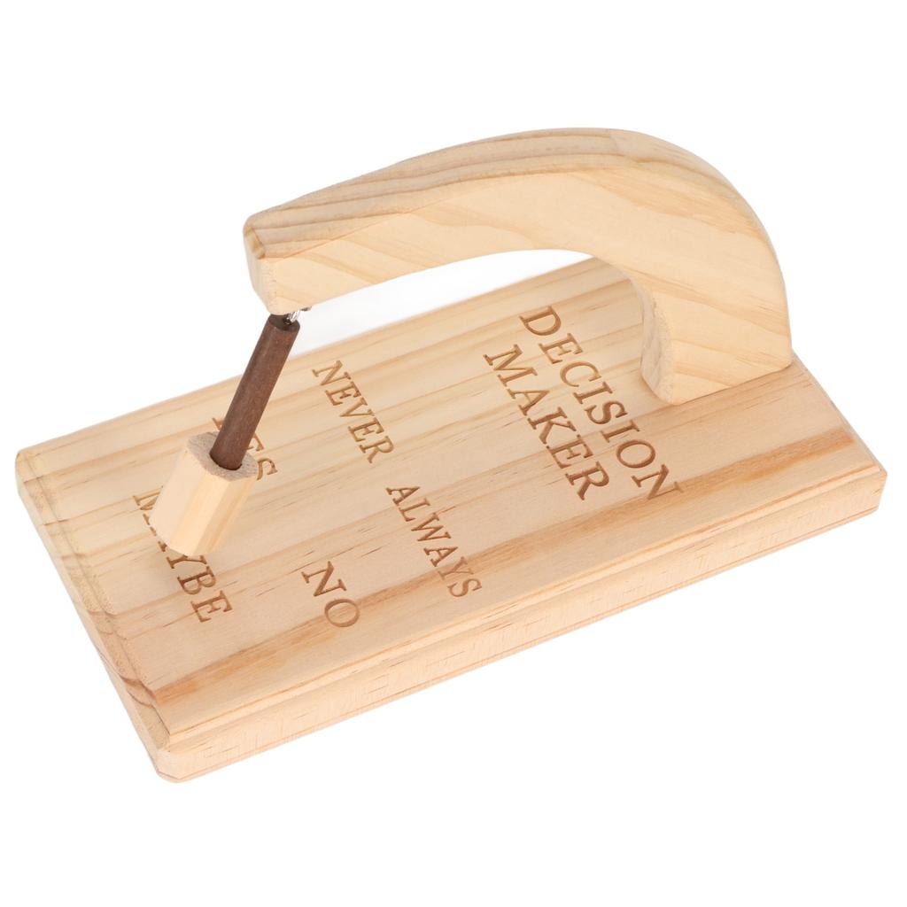 Wooden Magnetic Decision Maker Innovative Oscillating Magnetic Selector Swing To Find Answer for Indecisive Person 1