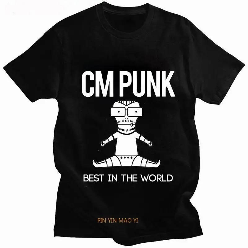 Cm Punk  T Shirt   Funny  American Professional  Wrestler AEW T-shirts  Summer Y2k Hipster Kawaii Clothes Vintage  Hot Sale