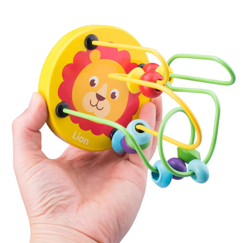 First-Class Montessori Premium-Quality Baby Play Sets Premium-Quality Wooden Roller Top-Grade Coaster Superior-Grade Bead Premium-Quality Maze