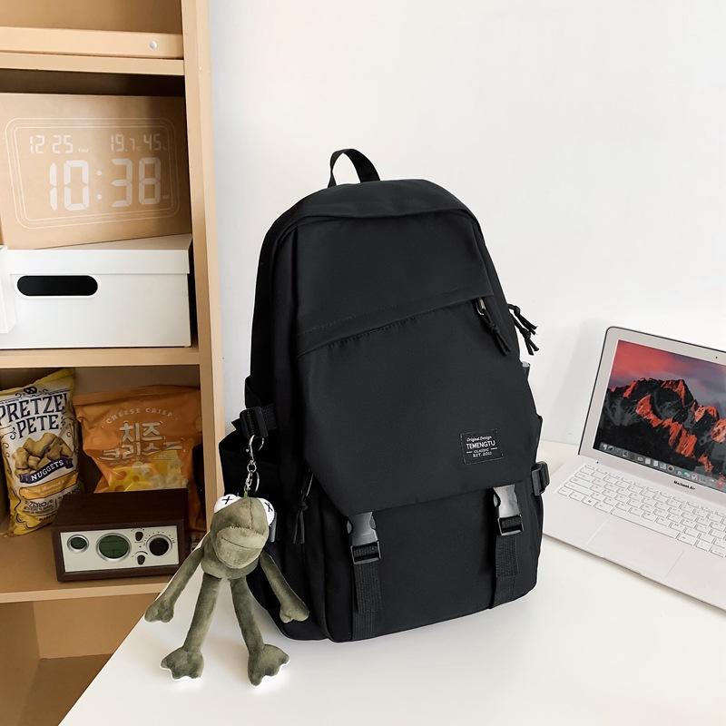 Backpack Men's Leisure Joker Large Capacity Computer Travel Bag New Schoolbags for Female Junior High School Students and High School Students.