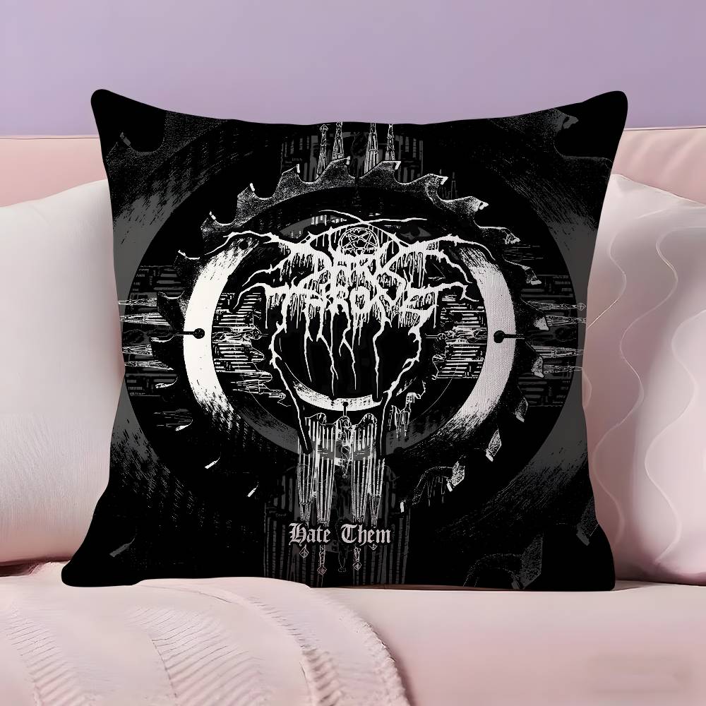 Band D-D-Darkthrones Pillow Case Ultra Soft Skin Friendly Fabric Cloud Like Comfort & Concealed Zipper