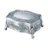 Antique Design Jewelry Storage Box Protective Alloy Frame Portable Size For Bridal Accessories Home Decoration