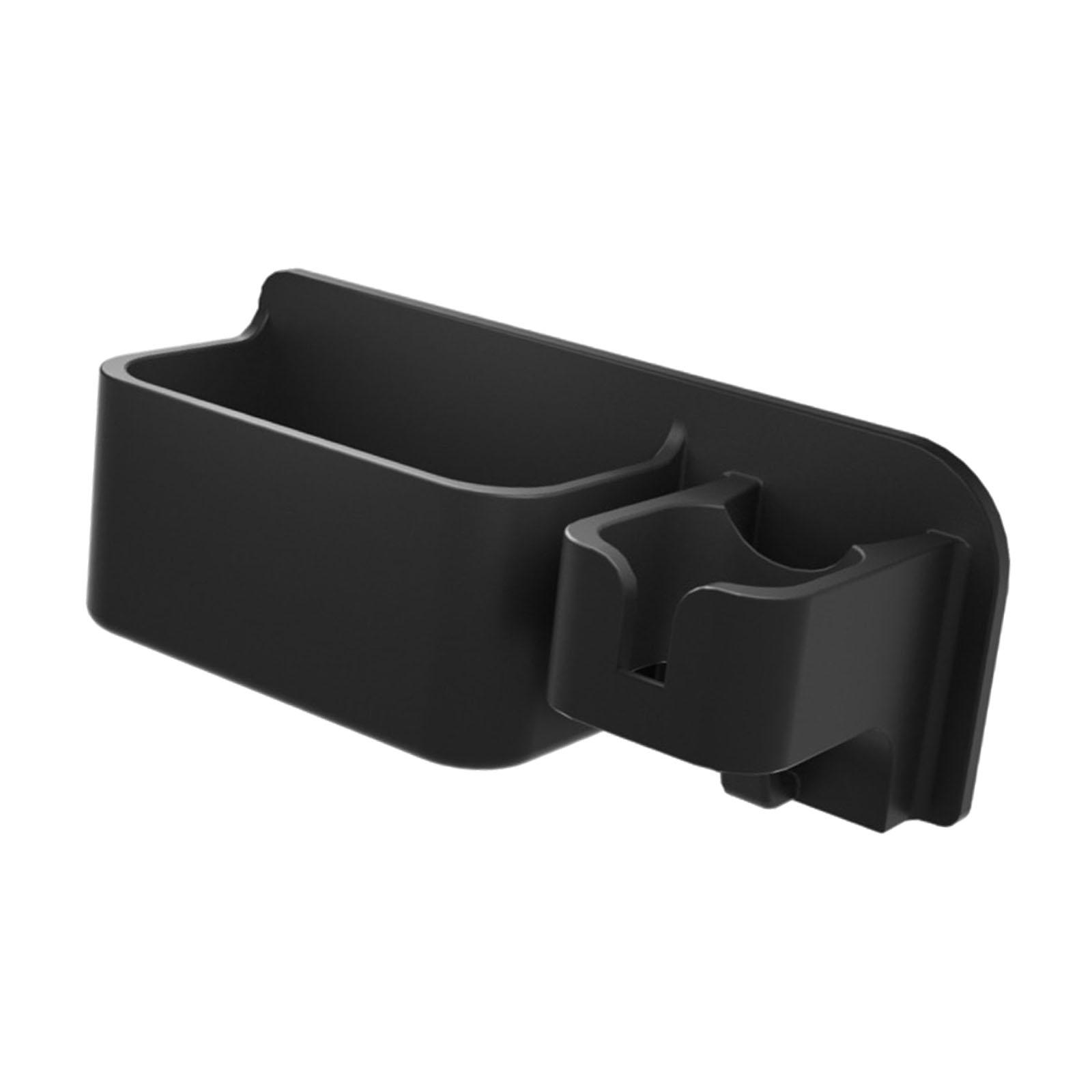 

Держатель для вентилятора, полка, многофункциональное настенное крепление, ящик для хранения щеток для волос для дома чёрный