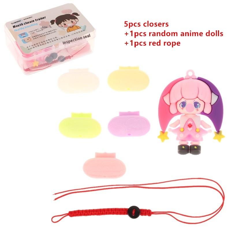 Children's Sleep Mouth Breathing Corrector Sleep Convex Lip Muscle Training Device Set Oral Muscle Trainer Exercise Set Tools