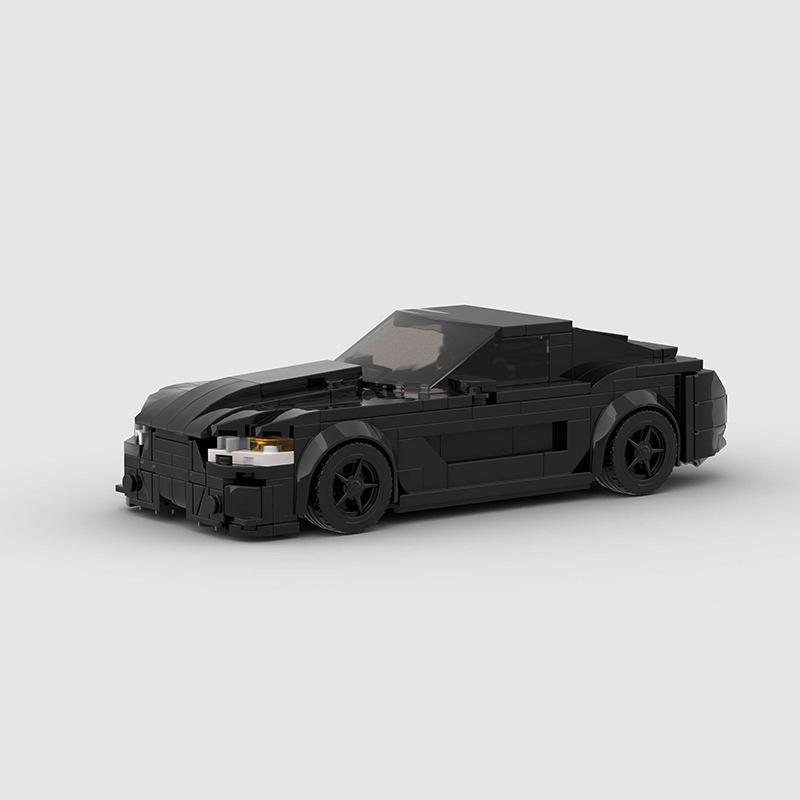 MOC Car City Speed Vehicle Super Car Rally Building Blocks Bricks Set Ornament Diy Consturction Toys For Kids Adults