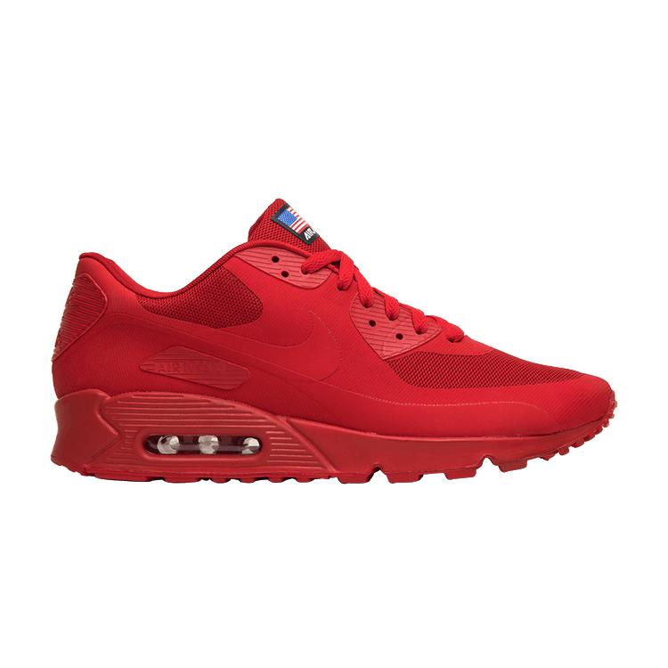 

Мужские кроссовки Nike Air Max 90 Hyperfuse QS USA Red Sport-Red 613841-660