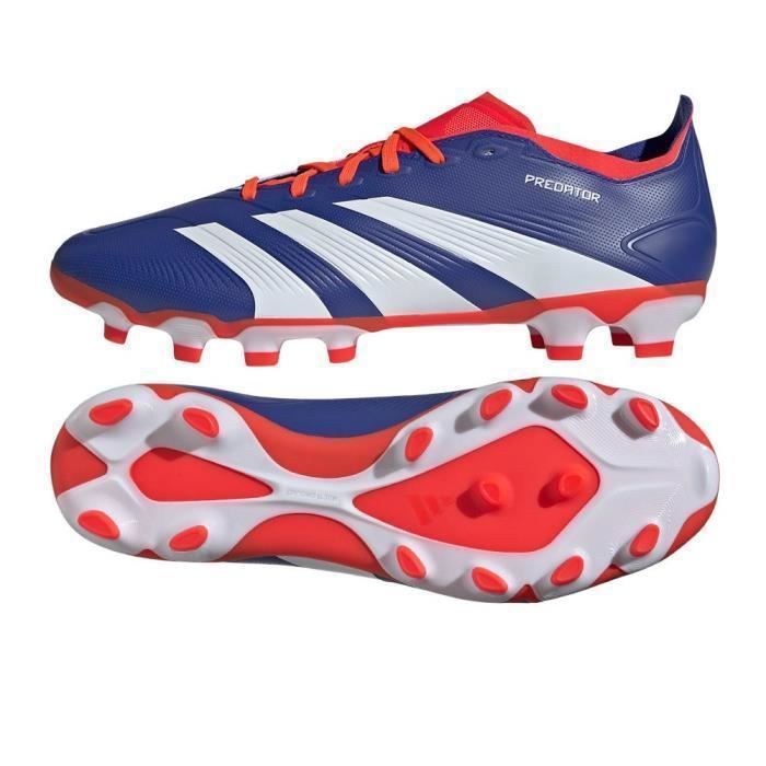 Chaussures De Football - Adidas - Predator League Mg IF6382 - Blanc - Moulés - Respirant