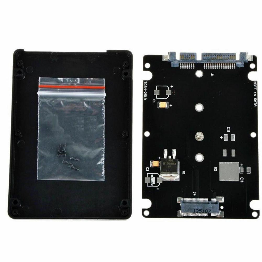 M.2 NGFF to SATA adapter card Case NGFF SSD solid-state drive to 2.5SATA3 conversion card