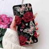 For Redmi Note 10 5G Case Fashion Rose Bow Soft Silicone TPU Back Cover For Xiaomi POCO M3 Pro 5G 6.5" Shockproof Phone Cases