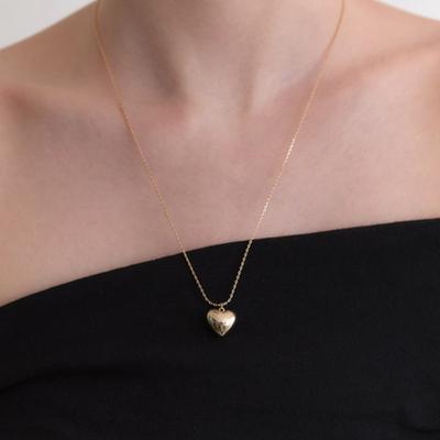 OVLA Plain Heart necklace_VOLUME JN017