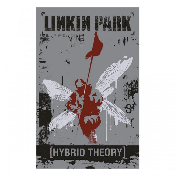 Linkin Park Hybrid Theory Textile Poster grigio