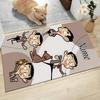 Custom Name Mr. Bean's Adventure Carpet Rug Customizable Soft Washable Anti-Slip Home Living Room Sofa Mats Personalized Rug. 0909292