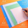 Colorful Soft Silicone Writing Pad for A4 & A3 - Ideal for Students and Exams