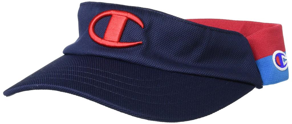 Champion Sun Visor Script Logo Women's Sun Visor Women's Golf CW-XG704C Navy F
