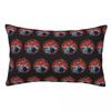 Animal Drummer Rectangle Pillowcase Cushion Cover Decorative Bedroom Bed Home Comfort Throw Pillow