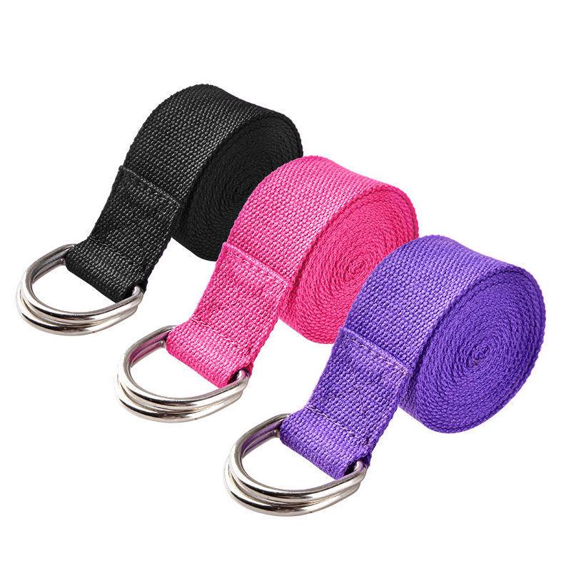 Yoga Stretch Strap - Anti-Tear, 183cm Extended Length for Flexibility & Support