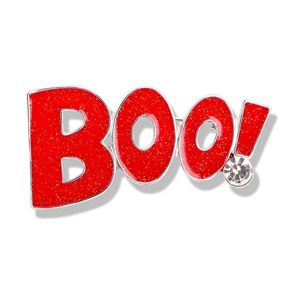 Spooky Season Fashionable Brooch Pin Spooky Seasonal Pumpkin Ghost Broomstick Metal Pin Jewelry for Unique Gift Idea