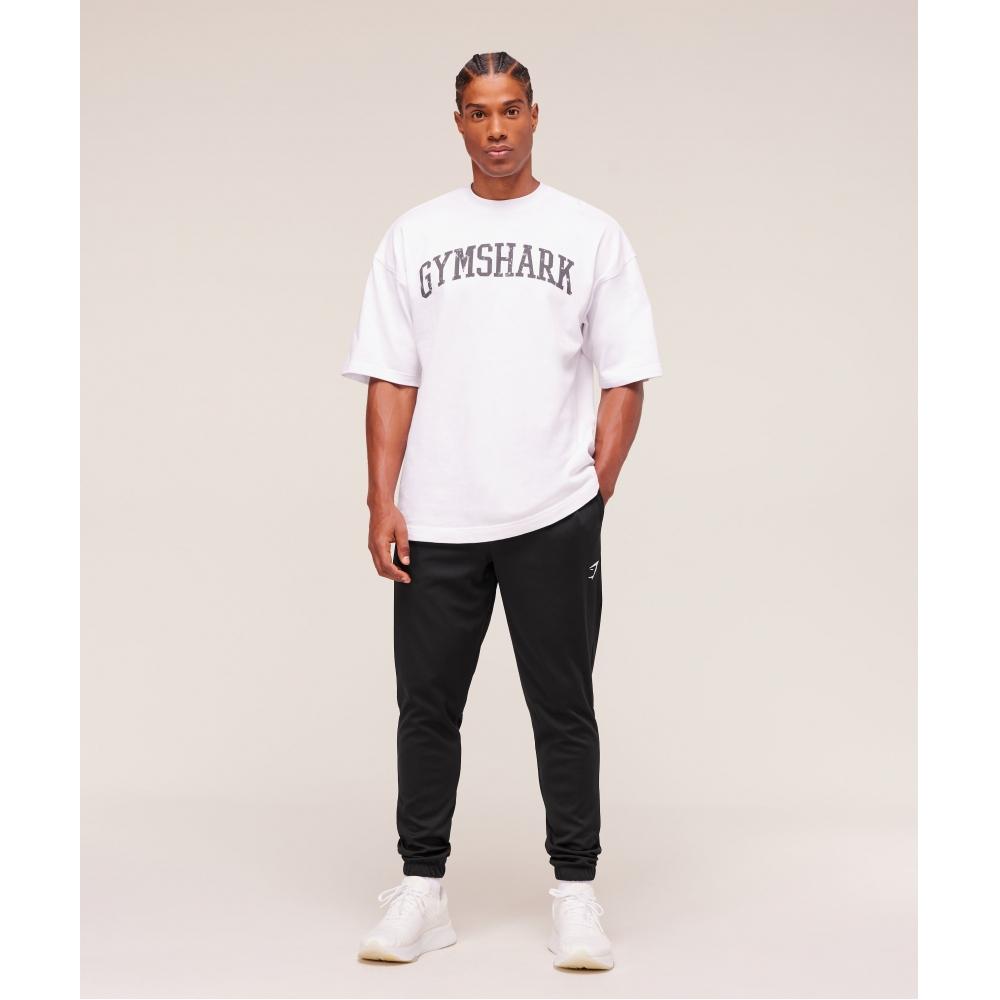 Gymshark Arrival Knit Block Joggers Black A3c1j Bb2j