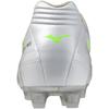 Mizuno Monarcida NEO 3 WIDE PRO Soccer for Club Super White Pearl X Neon 3E Cleats, Activities, Football, Wide, Lightweight, Green, 26.0 Cm,