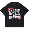 230 Gsm 100% Cotton Heavy Metal T-Shirt Rock Band Popular Music Print Unisex Heavy Cotton T Shirt