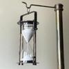 Antique Brass Sand Timer Hourglass With Wooden Base Antique & Brass Finish Hanging Timer Collectible