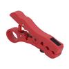 Coaxial Cable Stripping Tool Adjustable Incisive Blade Round Cable Stripper for RG6 RG11 RG59 RG7