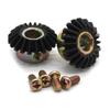 8mm Aperture 20T Bevel Gear, 90 Degree Transmission Steering Bevel Gear Iron Transmission Accessories