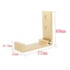 1pc Foldable Wall Mount Clothes Aluminum Saving Hangers