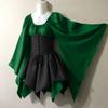 Women Fashion Long Sleeve Vintage Dress Cosplay Party Evening Night Formal Dress