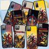 Case for iPhone 17 16 15 Xiaomi Poco F8 F7 X7 M8 C85 C75 C71 Redmi Note 14 13 12 11 Pro Max A3 A4 14C 13C 15C Superhero Movie Wolverine Deadpool Cover