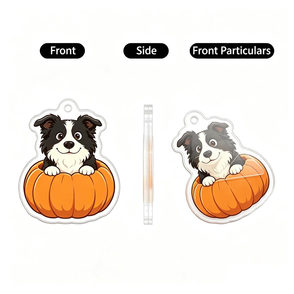 Border Acrylic Figurine - Cute Collectible for Dog Lovers