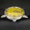 SWISS VINTAGE FAVRE LEUBA SEA CHIEF 253 HAND-WINDING MENS YELLOW WATCH a703760-1