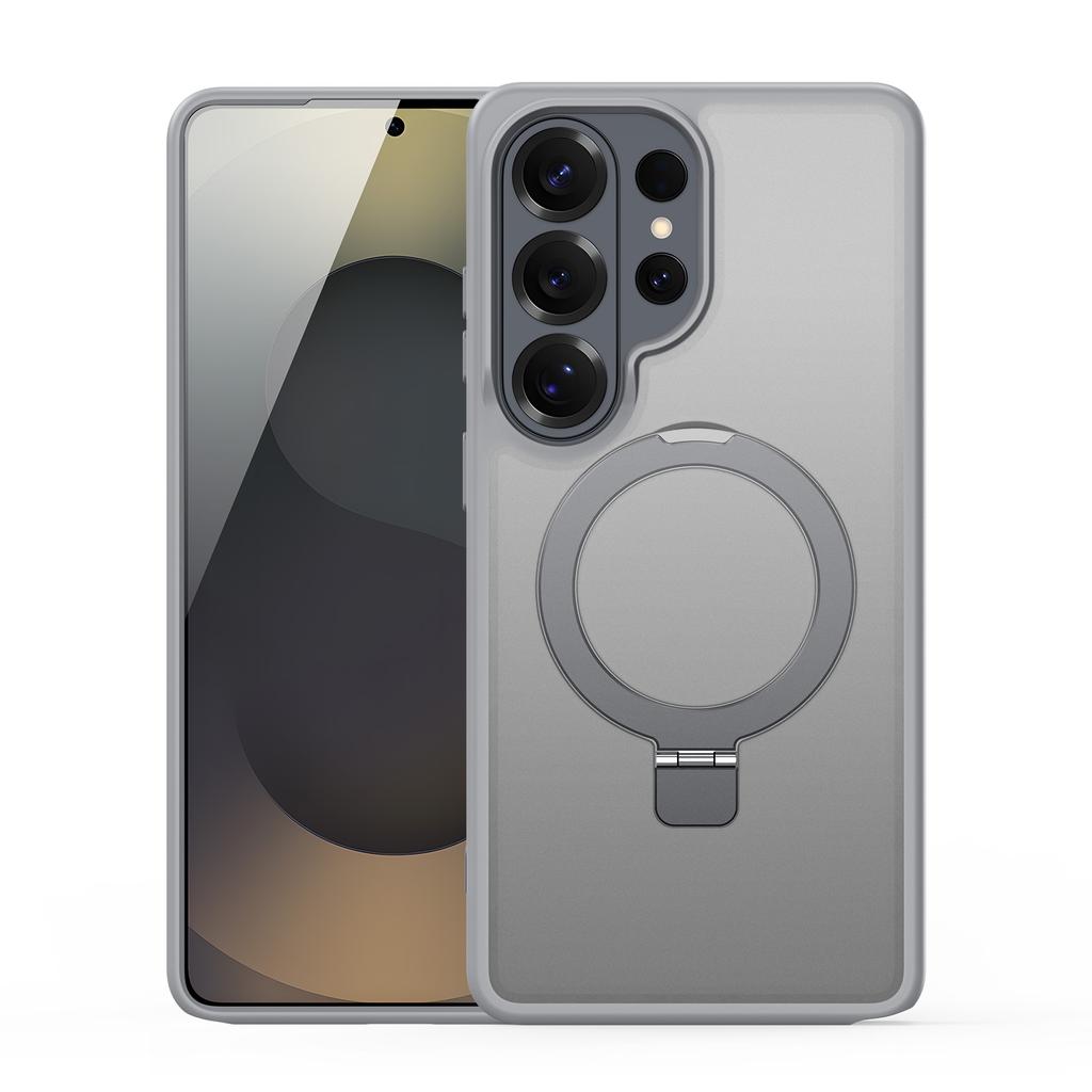 For Samsung Galaxy S26 Ultra Magnetic Case DUX DUCIS Yind Series Kickstand PC TPU Matte Phone Cover