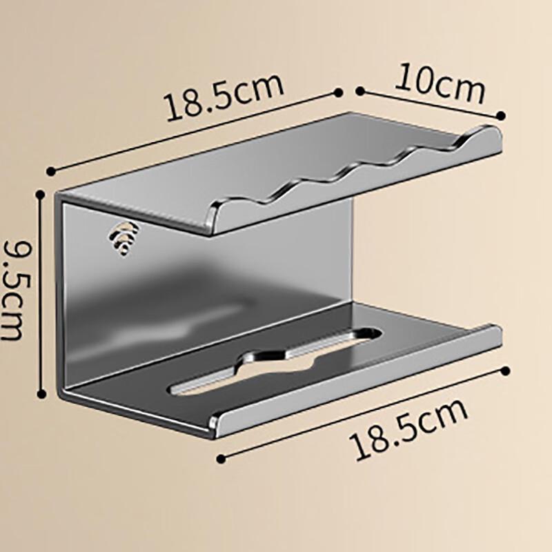 

Wutuo Wall-Mounted Tissue Holder with Storage