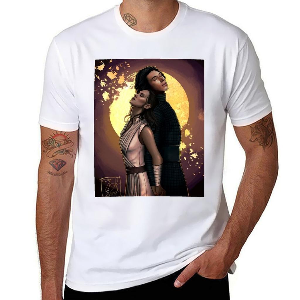 Reylo Nothing Will Break Us Apart Tshirt Vintage Style Printed Top