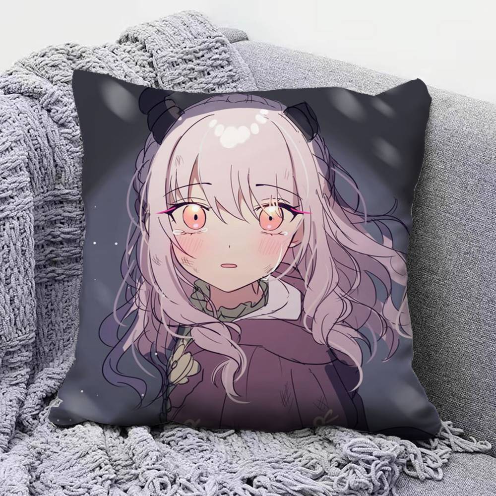 Akiyama Mizuki Pillow Covers Home Sofa Cushion Covers and Aecorative Custom