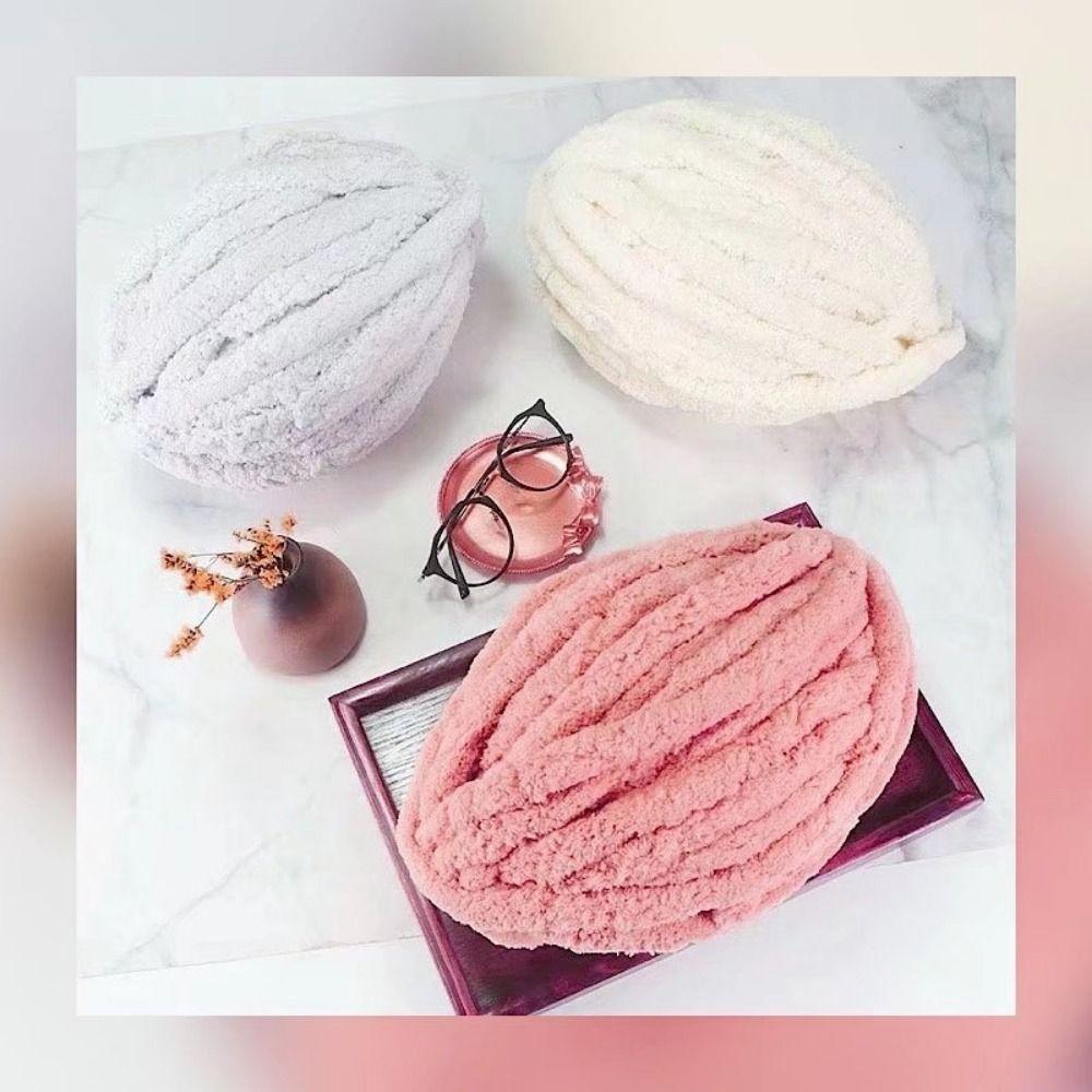 Chenille Chunky Yarns Multi-color Large Ball Thick Yarn Ball Hand-Knitted Soft Icelandic Scarf Yarn for Blanket Knitting