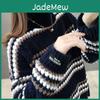 Knitted High Neck Sweater Ladies Long Sleeve Casual Loose Sweater Fallwinter Thick Warm Bottoming Sweater