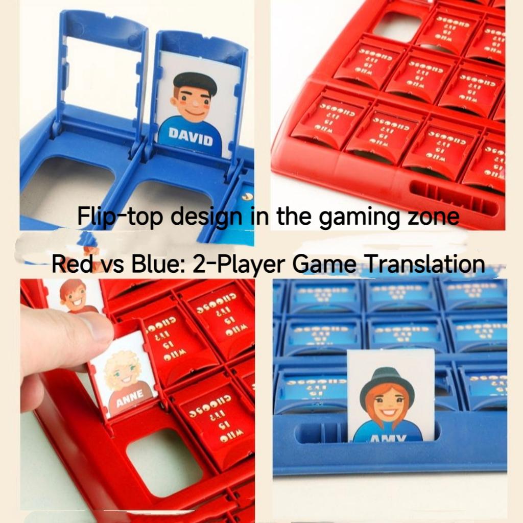 Raad Wie Ik Ben Bordspel Kinderen Educatief Interactief Speelgoed Ouder-Kind Familiefeest Draagbaar Kaartspel