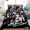 Duvet Cover Pillowcases S-sex P-pistols R-rocks B-band Bedding Set, for Kids Adult Bedroom Decor Twin Full Queen King Size Gift