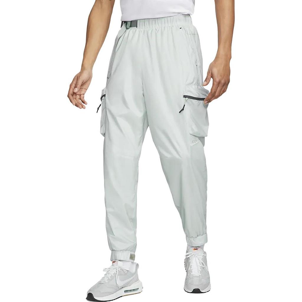 Nike Solid Color Elastic Waist Casual Pants Men Bottoms White DQ4278-034