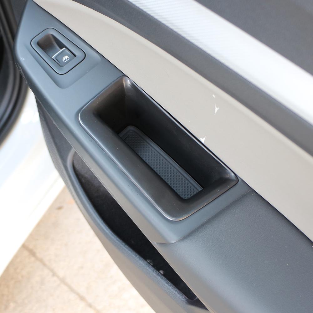 Car Door Storage Box Barrel for Volkswagen VW Golf 8 MK8 GTI GTE R 2020 - 2026 Doors Armrest Container Organizer Accessories