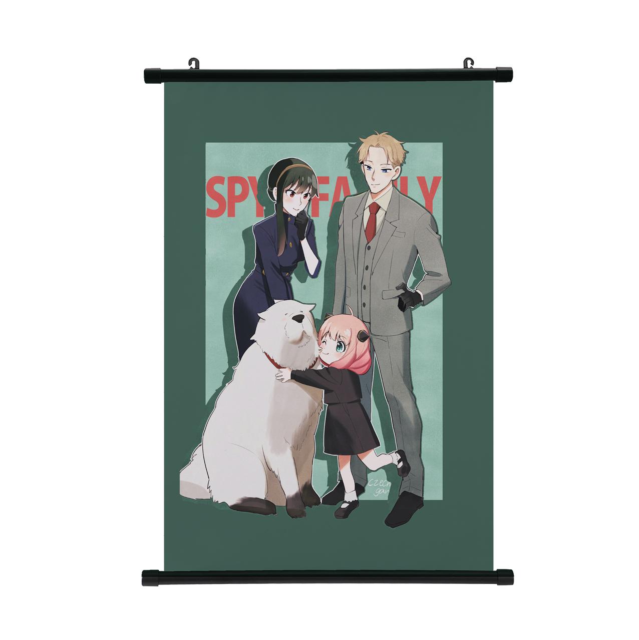 

Плакат Spy X Family Настенный Свиток Аня Форджер Домашний Декор Йор Форджер Подвесная Картина Популярный Узор Плакат 30*45cm разноцветный