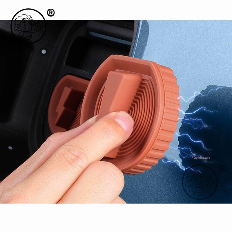 For ZEEKR 7GT 2025 2026 Car Charging Port Protection Cover Waterproof Anti-dust Rubber Cover Accessories