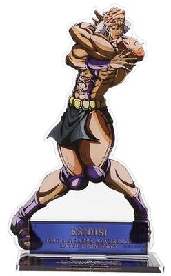 Bizarre Adventure Akrylový stojan Esidisi Anime 10. výročná výstava Limitovaný oficiálny tovar JoJo